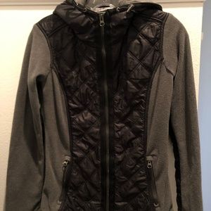 Athleta Womens Hooded Zip Jacket